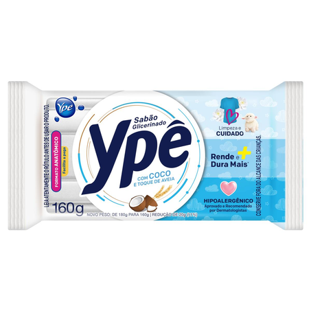 Sabão em Pedra Ypê 160g - Toque de Aveia