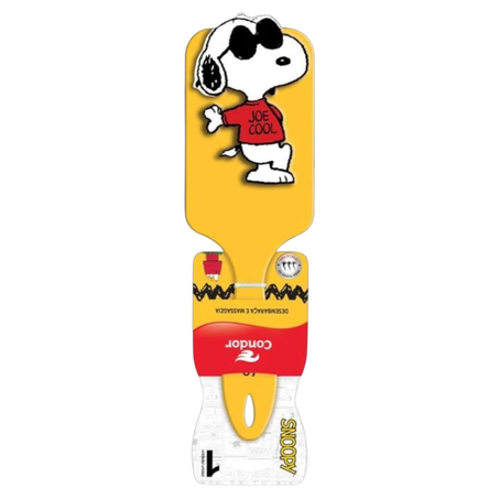 Escova para Cabelo Condor 3D - Raquete - Snoopy