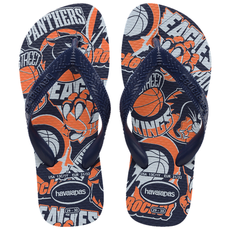 SANDÁLIAS HAVAIANAS KIDS ATHLETIC AZUL MARINHO 31/32