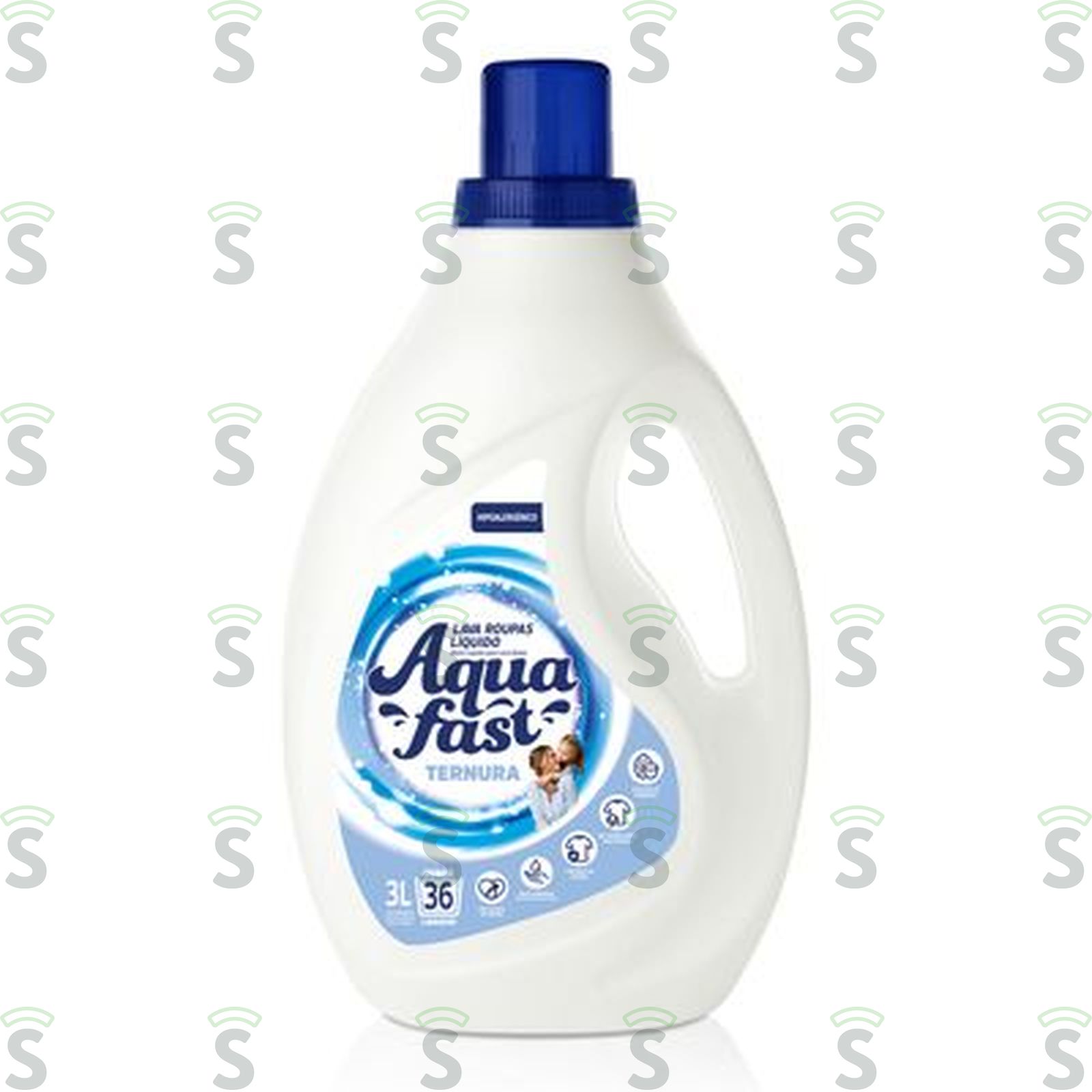 Lava Roupas Líquido Aqua Fast Ternura Frasco 3lt