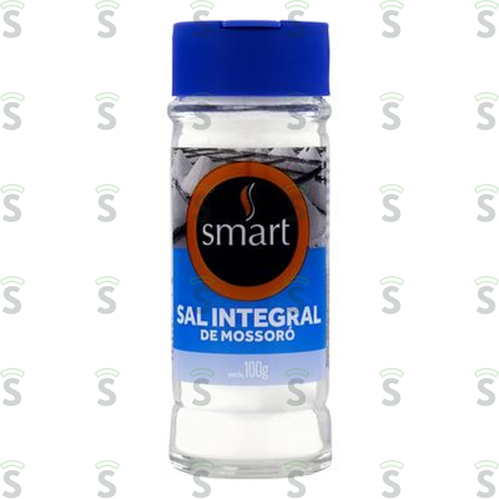 Sal Marinho Fino Integral Smart Vidro 100G