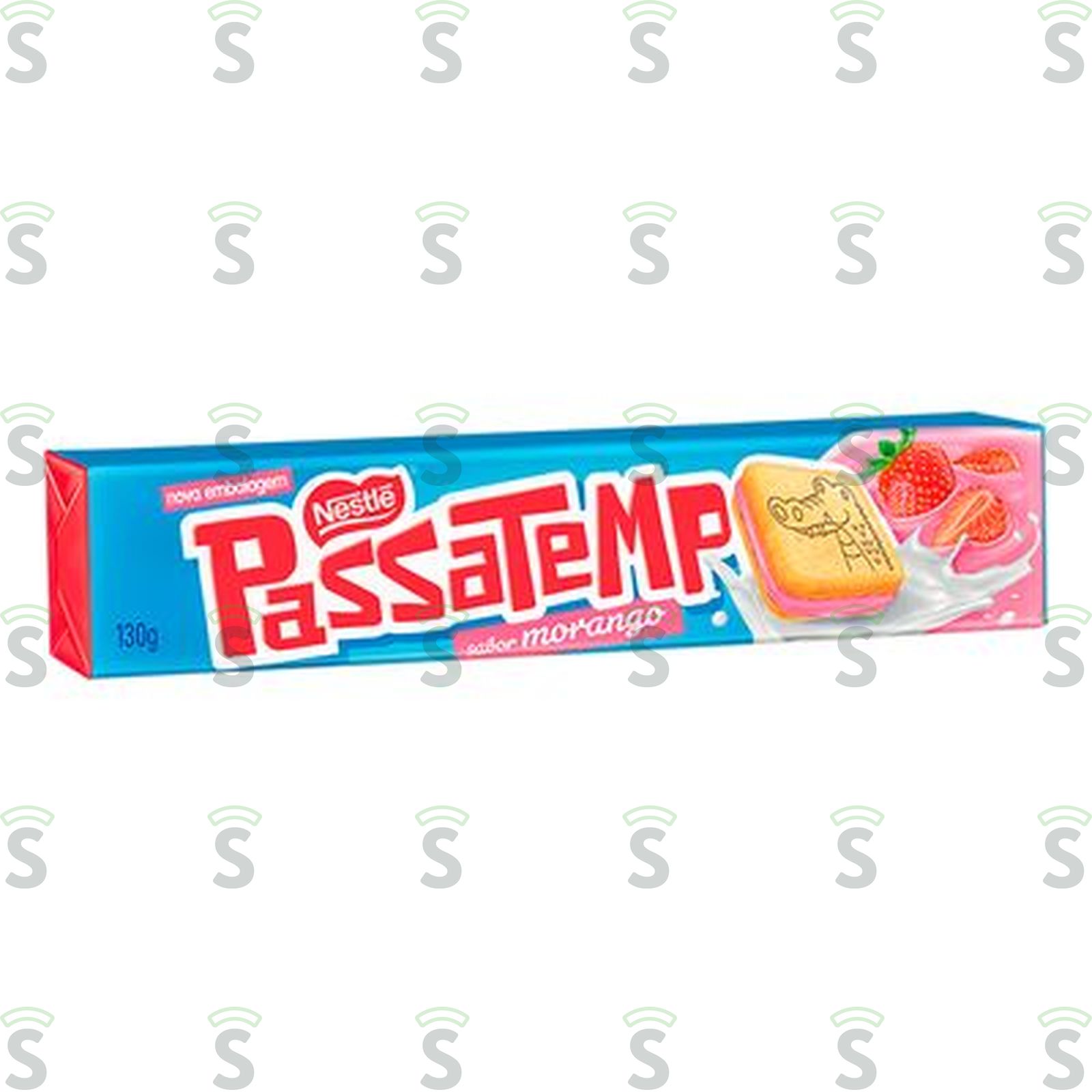 Nestle-bisc. 130g passatempo morango