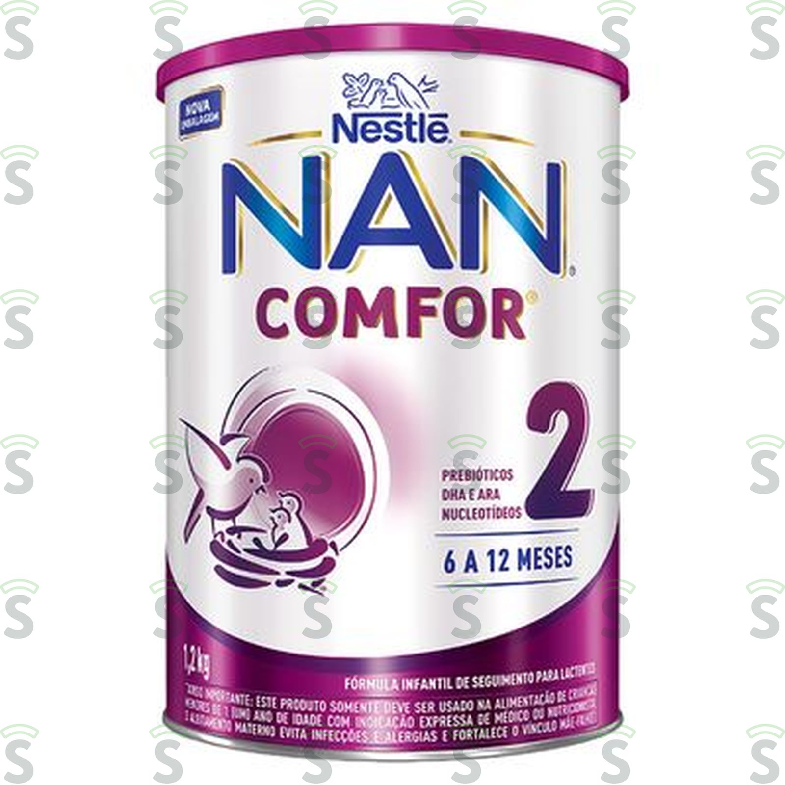 Fórmula Infantil para Lactentes Nestlé Nan 6 a 12 Meses Comfor Lata 1.2kg