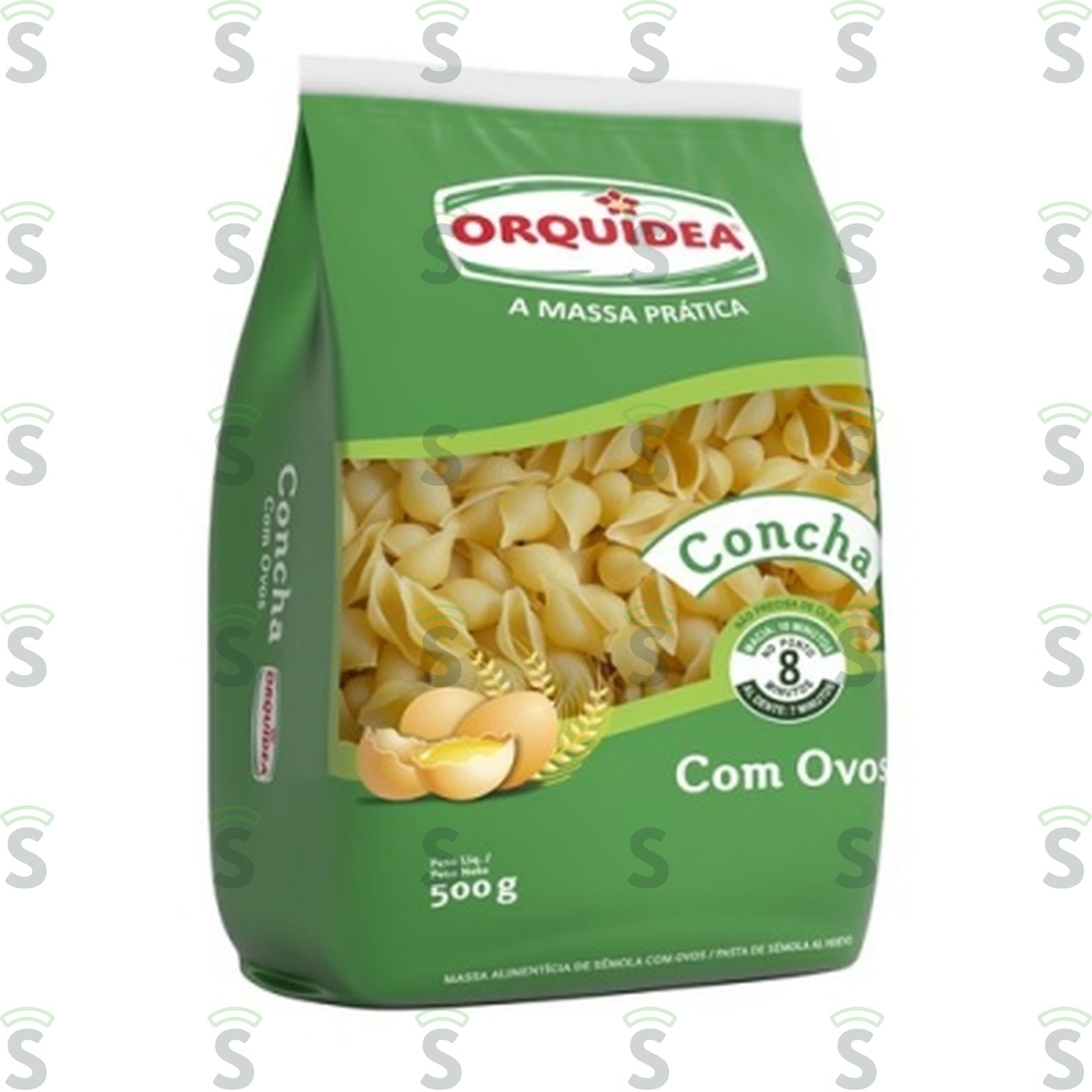 Massa orquidea concha cort 500g