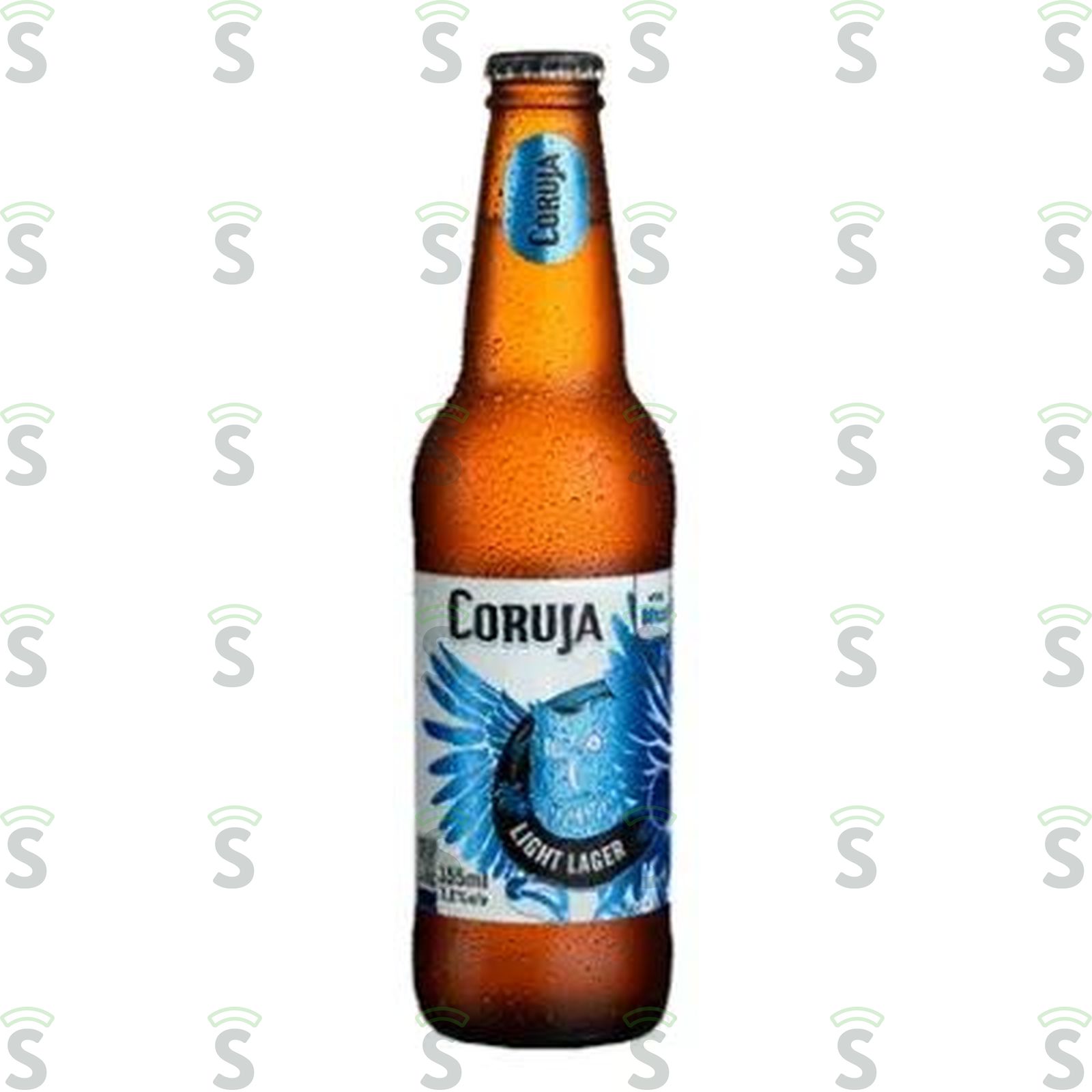 Cerveja Coruja Light Lager Garrafa 355ML