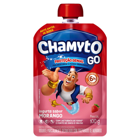 Iogurte Chamyto Go 100g - Morango