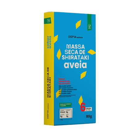 Massa de Shirataki Doma Aveia 80g