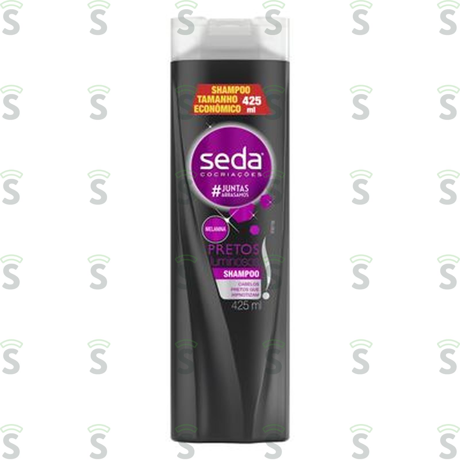 Shampoo Seda Cocriações Pretos Luminosos Frasco Tamanho Econômico 425ML