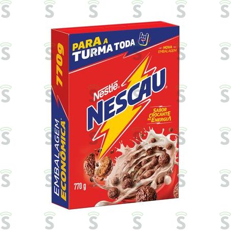  Cereal Matinal Nescau Caixa 770gr - Embalagem Econômica