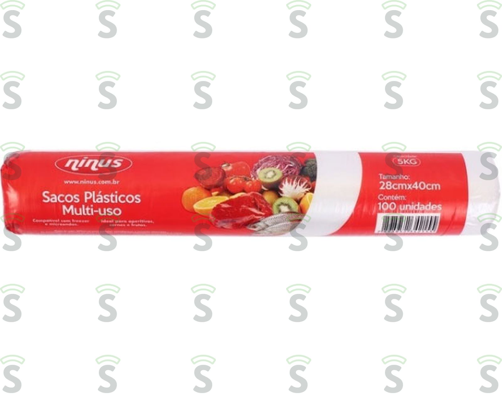 Saco Plast Ninus C/100 5KG
