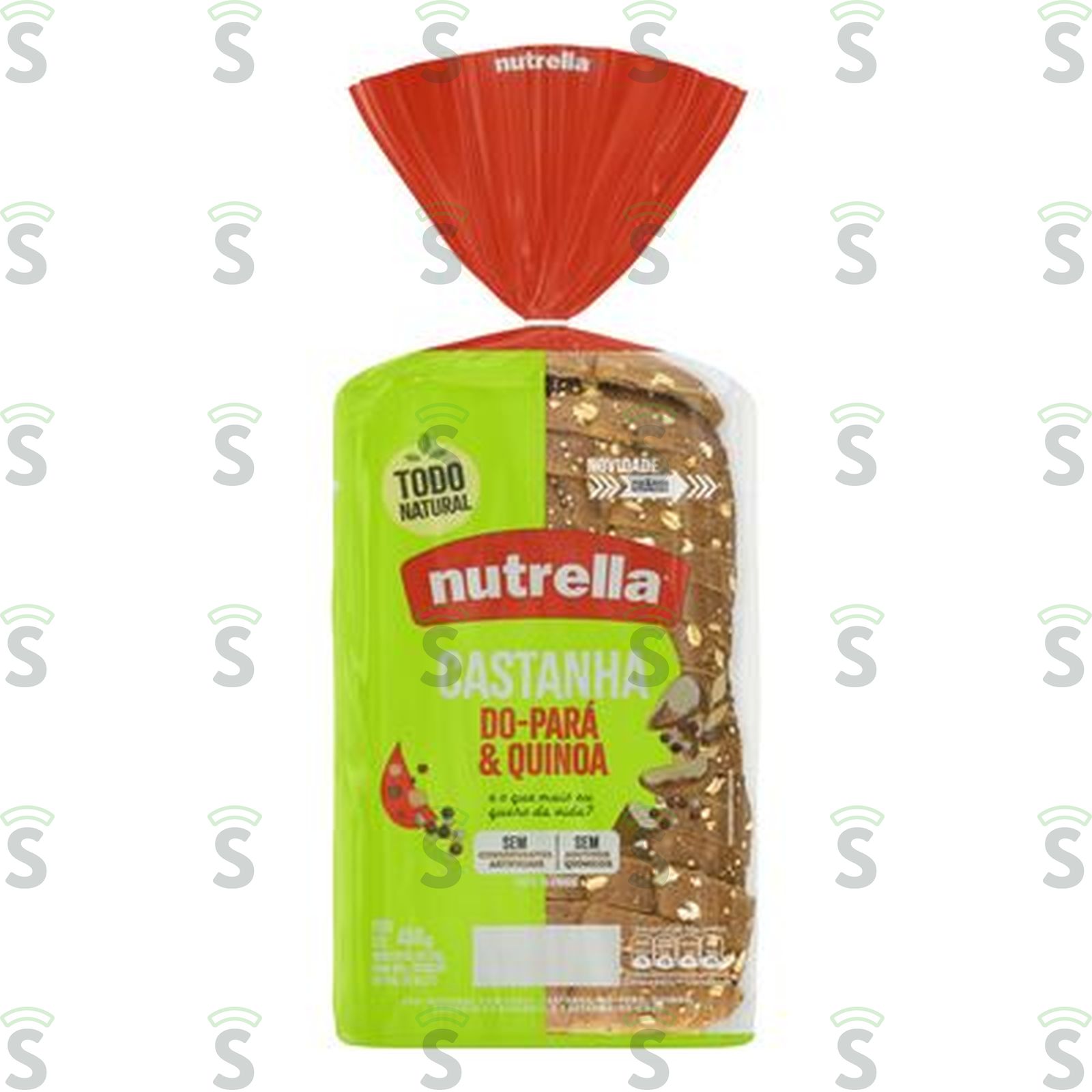 Pão de Forma Nutrella Castanha Do Pará E Quinoa 550G