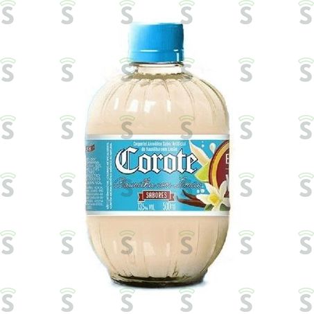  Coquetel Alcoólico Corote Baunilha Com Limão Garrafa 500ml