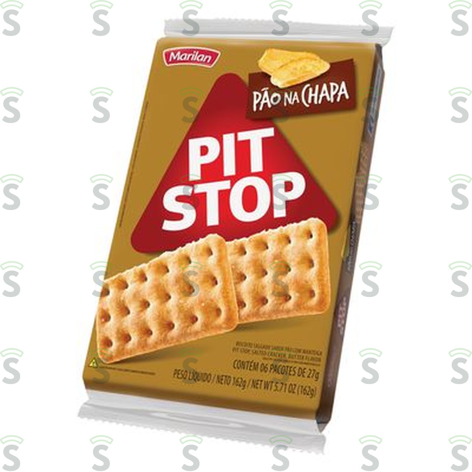 Biscoito Pit Stop Pão Na Chapa 162G