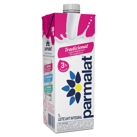 Leite Parmalat 1 Litro - Integral - UHT