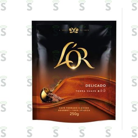  Café Torrado e Moído Delicado L'or Gourmet Sachê 250gr