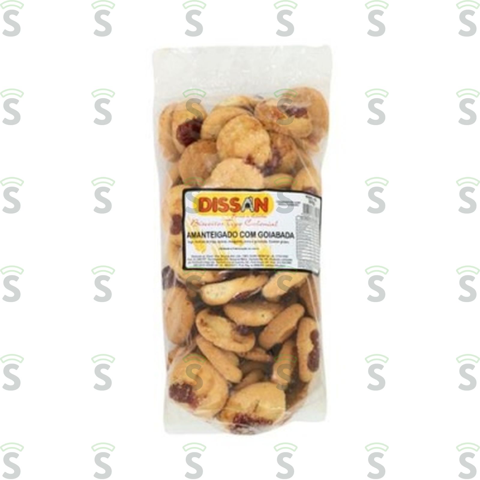 Biscoito Amanteigado Dissan Com Goiaba 300G