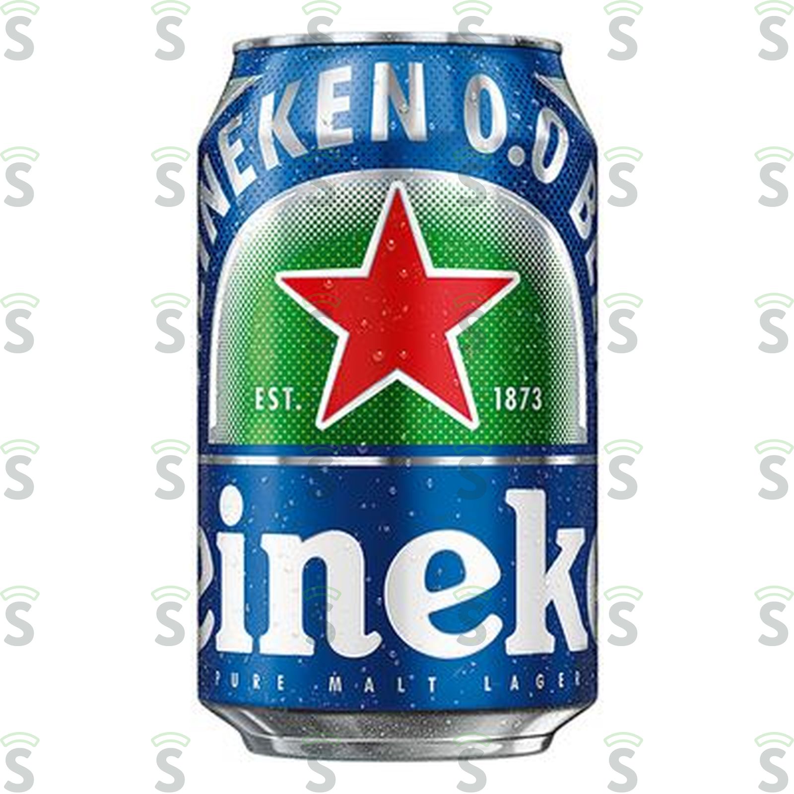 Cerveja Lager Heineken Premium Puro Malte Sem Álcool Lata 350ml