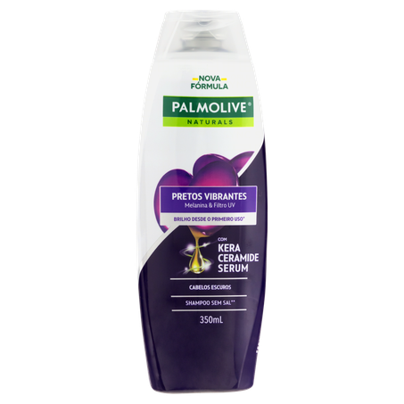 Shampoo Palmolive Natural Iluminador Preto 350ml