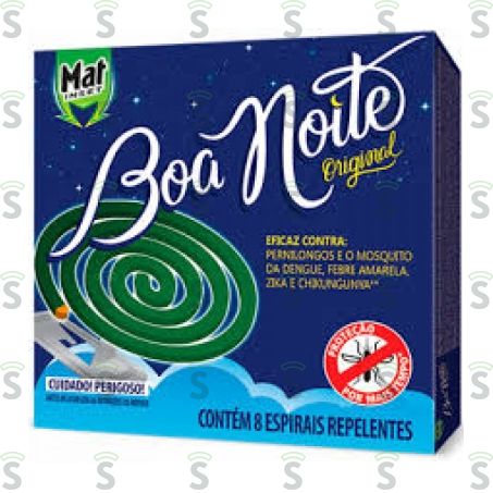  Inseticida Boa Noite Original Espiral 96g