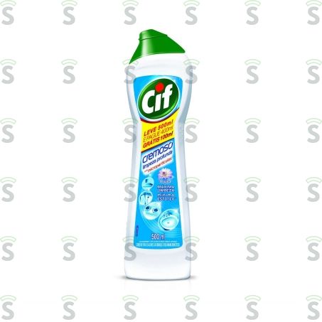 Limpador Cif Cremoso Original Oferta Embalagem 500ml