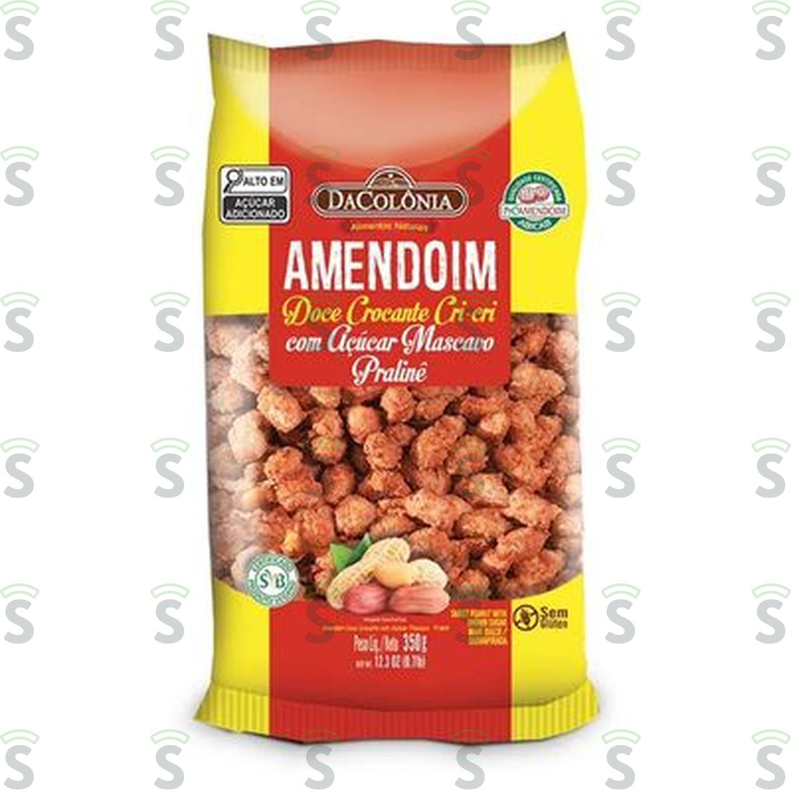 Amendoim Doce Dacolônia Crocante Cri-cri Pacote 140G