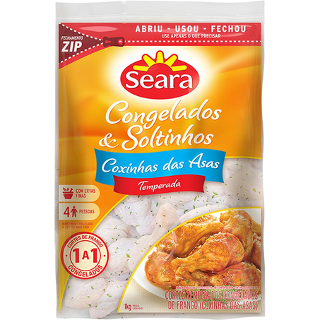 Coxinha da Asa Seara Resfriada Kg