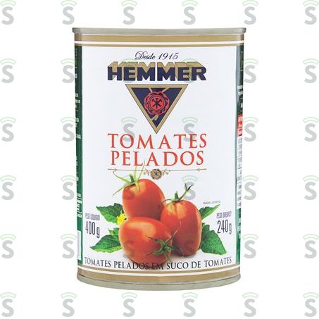  Tomate Pelado Hemmer Inteiro Lta 240g