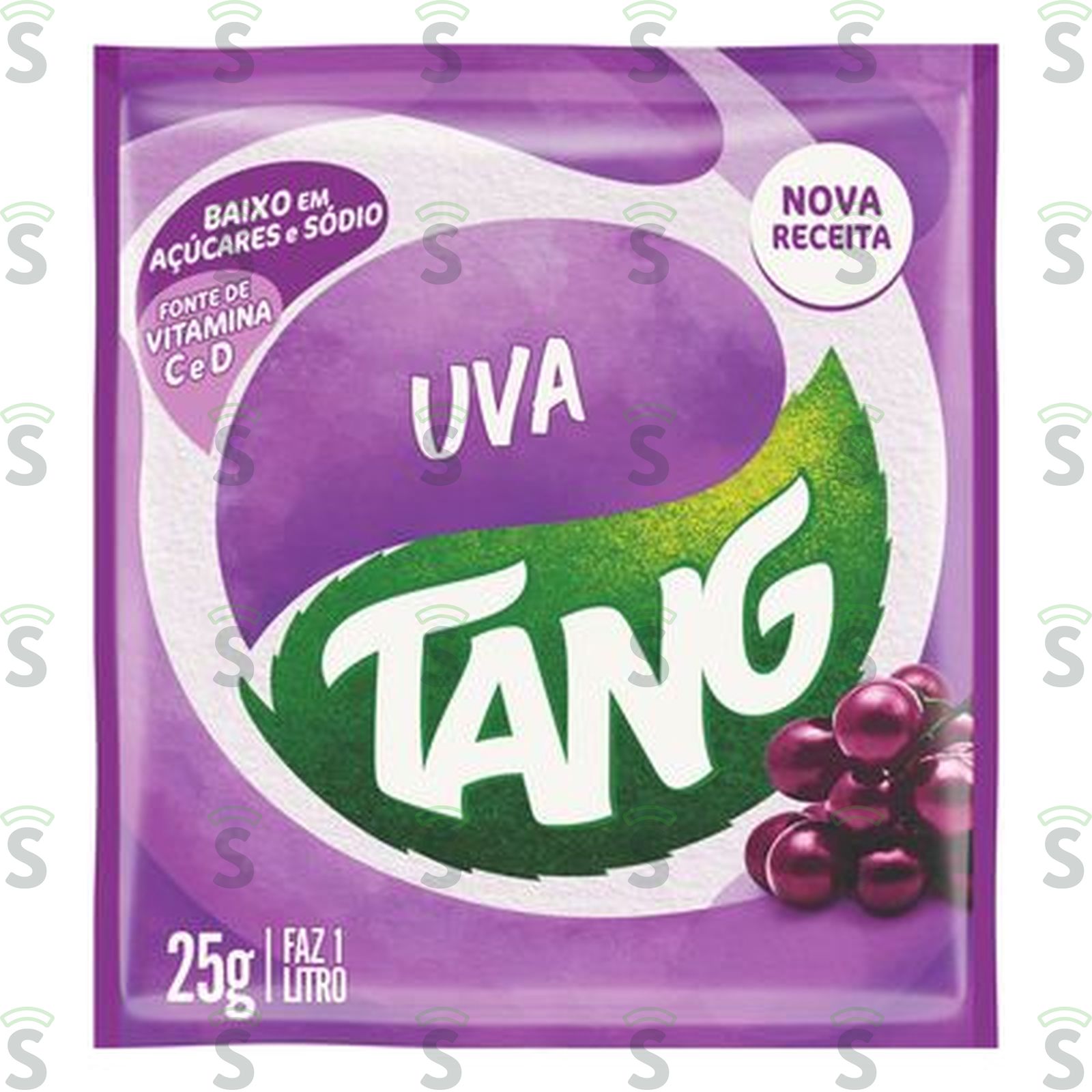 Refresco em Pó Tang Uva 25G