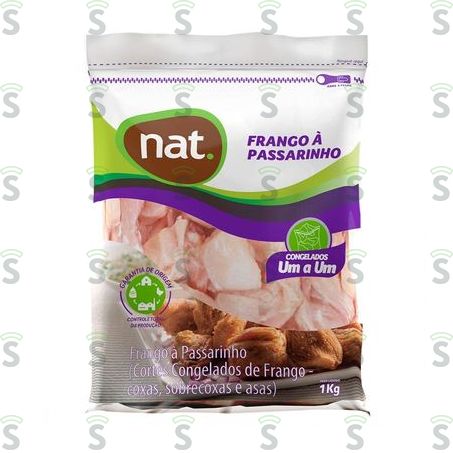  Frango à Passarinho Nat Congelado Iqf Embalagem 1kg