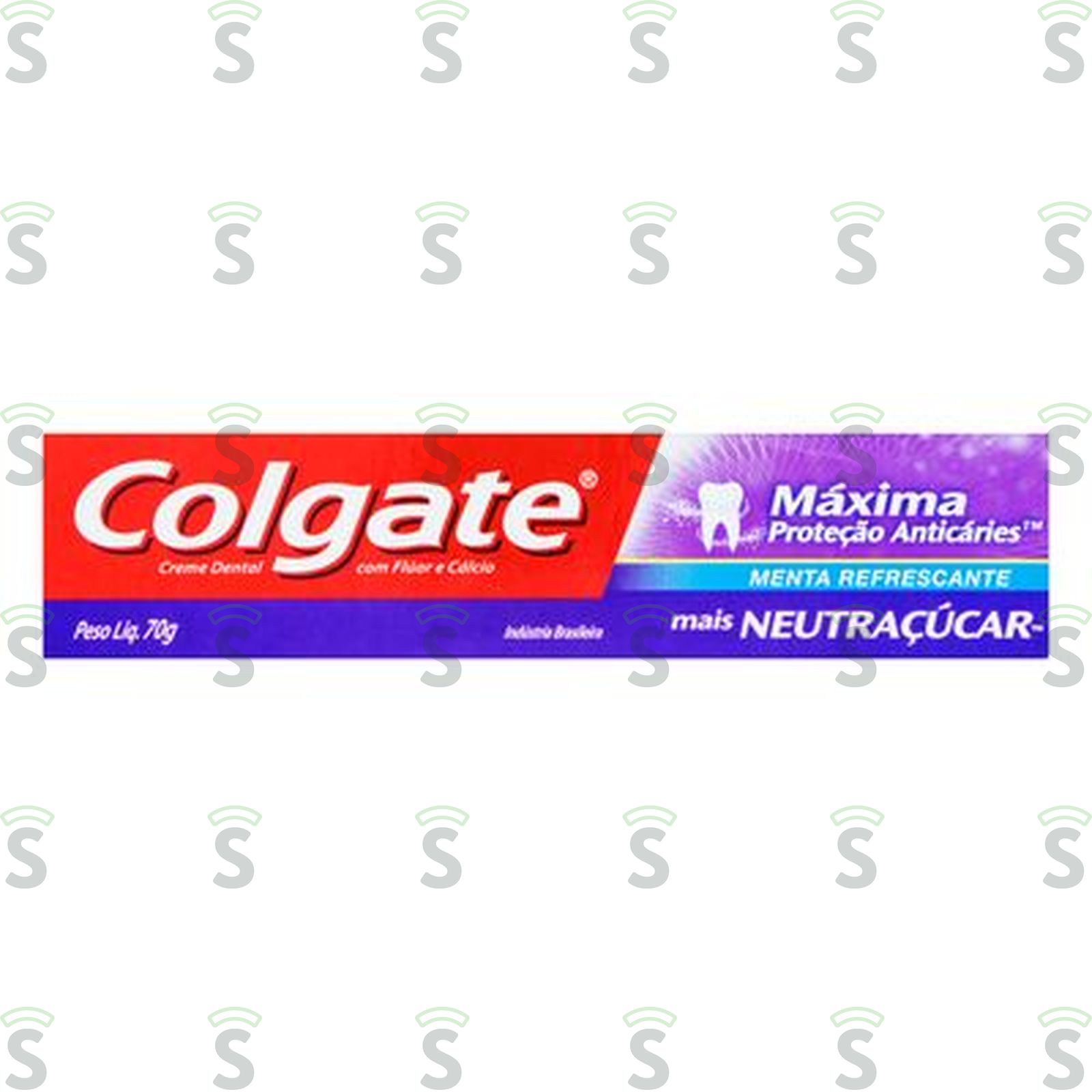 Creme Dental Colgate Menta Refrescante Máxima Proteção Anticáries Caixa 70gr