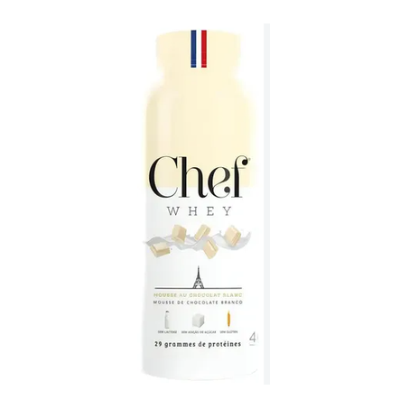 Csuplemento Chef Whey Monodose Chocolate Branco 70g