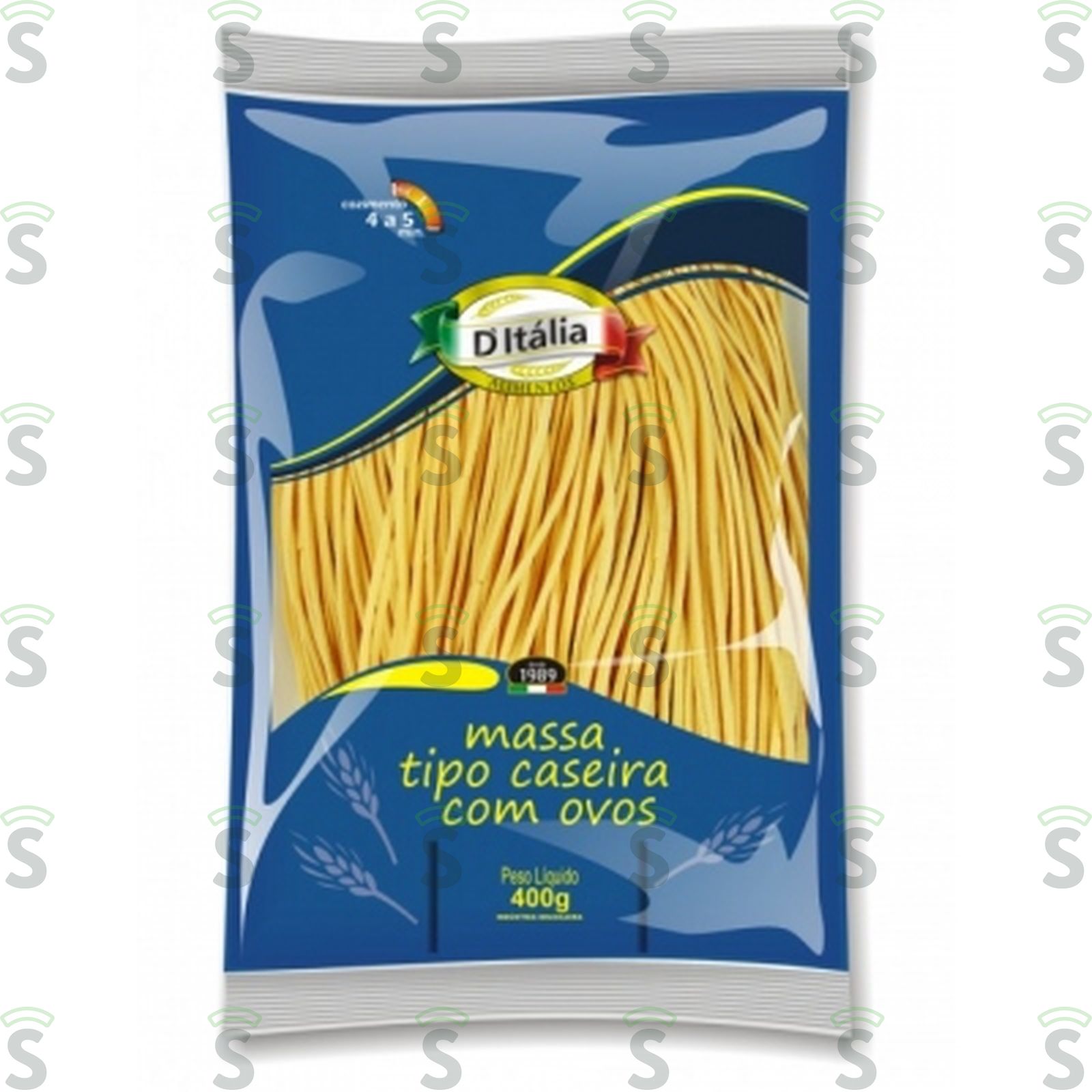 Ditalia-massa caseira 400g espaguete n1