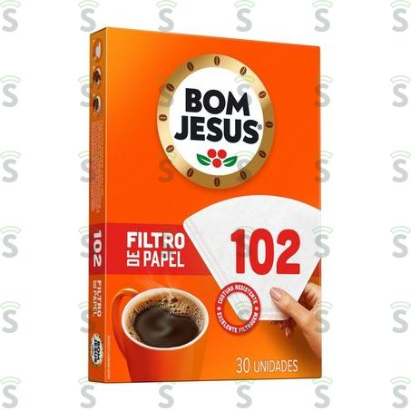  Filtro de Papel Bom Jesus 102 c 30u
