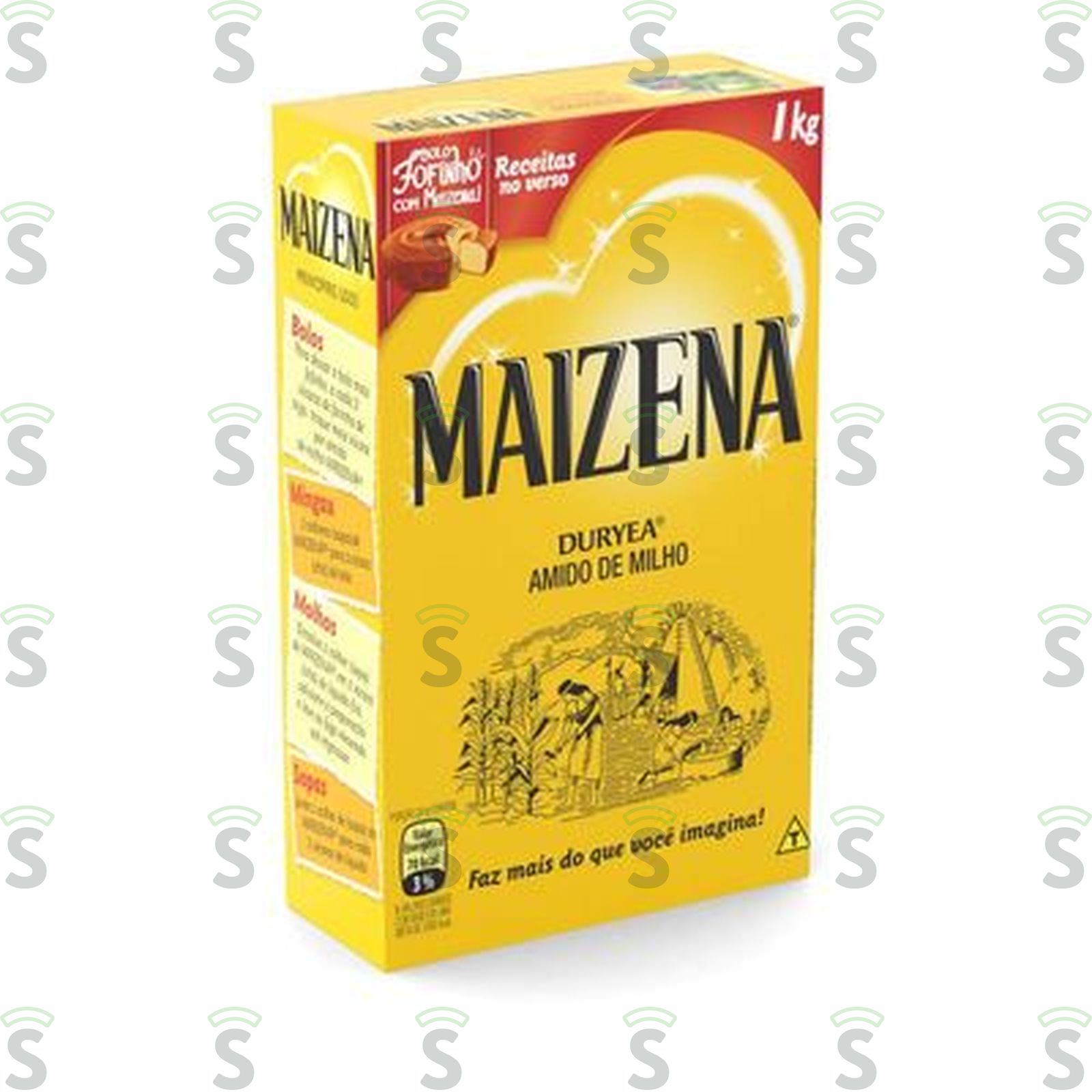 Amido de Milho Maizena Caixa 1kg