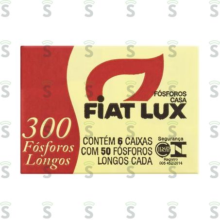  Fiat Lux-fosforo Casa C/6cx de 50un