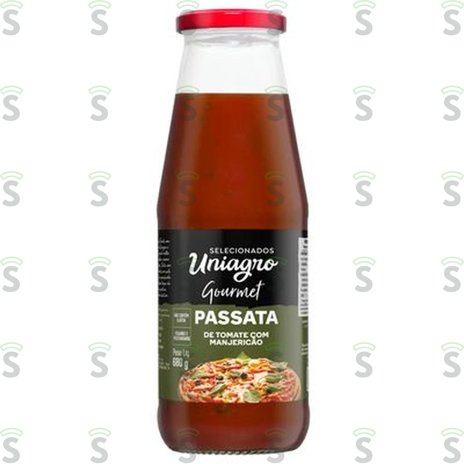 Uniagro-passata de tomate 680g manjerica
