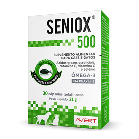 SENIOX 500 MG 30 CAPSULAS