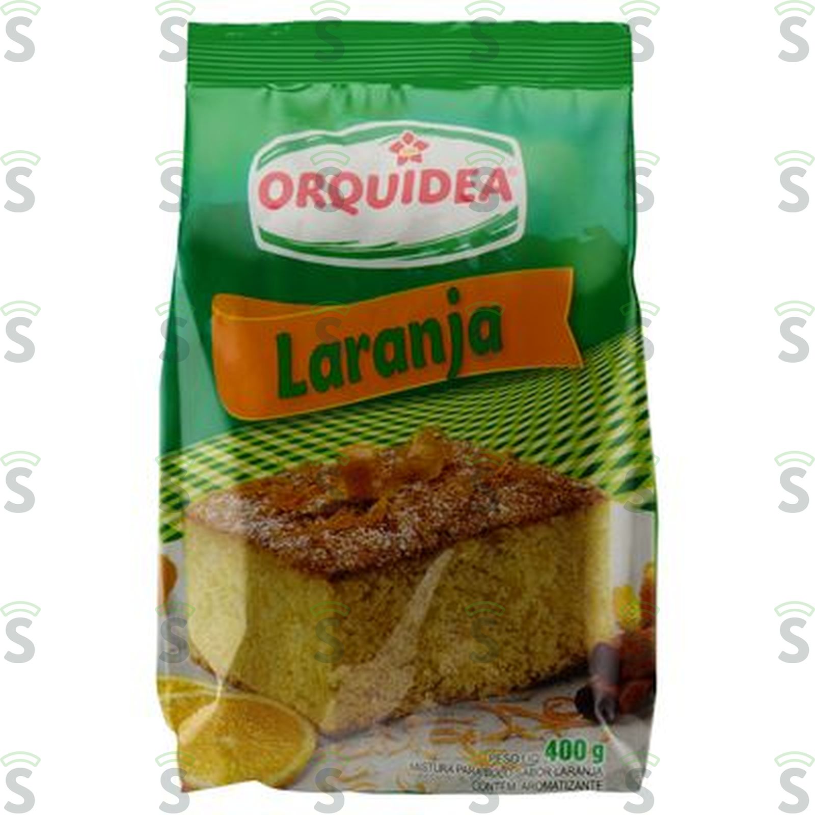 Mistura Para Bolo Orquídea Laranja 400G