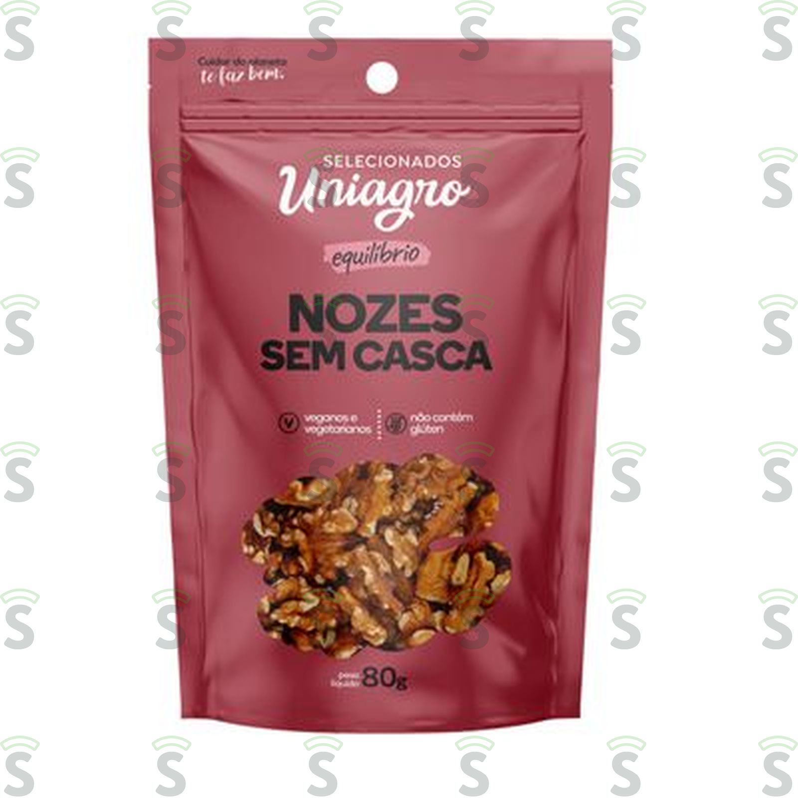 Nozes Sem Casca Uniagro 80G
