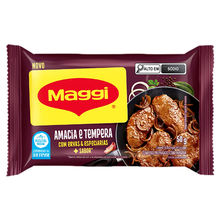 Tempero Maggi 50g - Amacia e Tempera