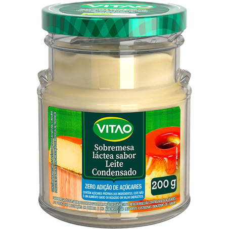 Leite Condensado Vitao 200g - Zero Açúcar