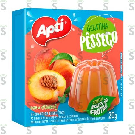  Apti-gelatina 20g Pessego