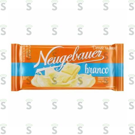  Chocolate Barra Neugebauer Branco Embalagem 90g
