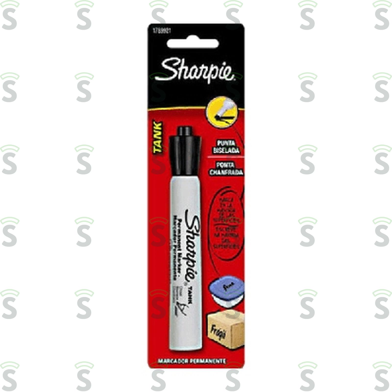 Caneta Sharpie Tank Marcador Perman. Preto C/1 1UN