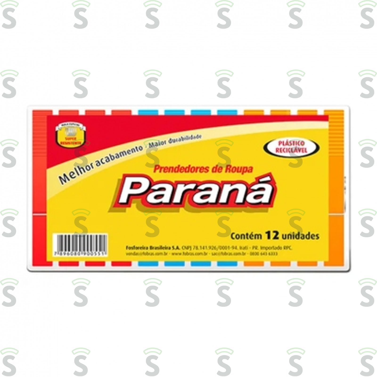 Parana-prendedor roupa plast gigante c12