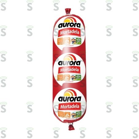  Aurora-mortadela 1kg Com Toucinho