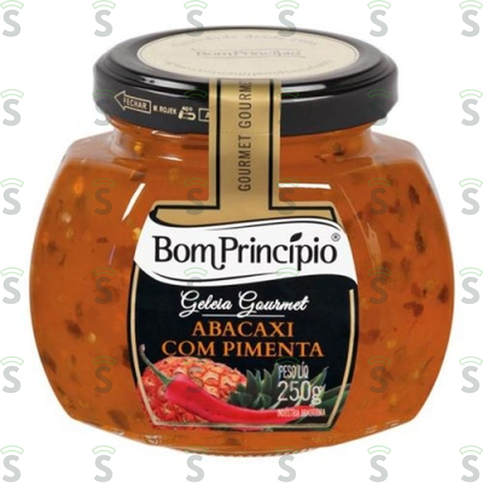 Geleia Bom Principio Abacaxi C/ Pim 250G