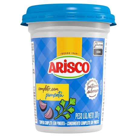 Tempero Arisco 300g - Sem Pimenta