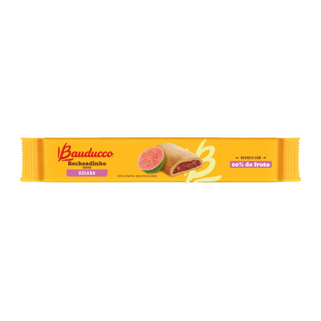 Biscoito Recheadinho Bauducco 112g - Goiaba