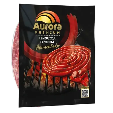Aurora Linguiça Apimentada Fininha 600G
